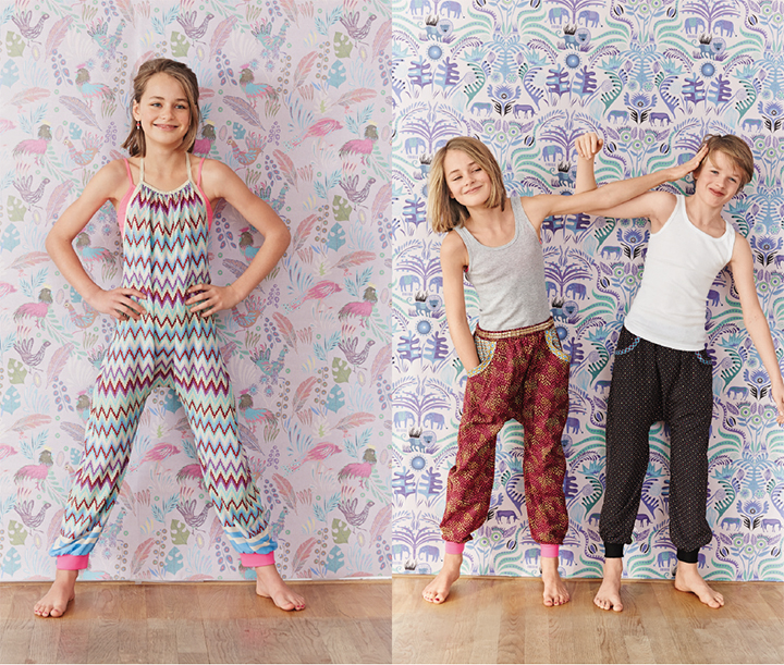 
Motifs à foison pour les grands ! - Susanne Bisovsky dans le Burda KIDS printemps-été 2017
