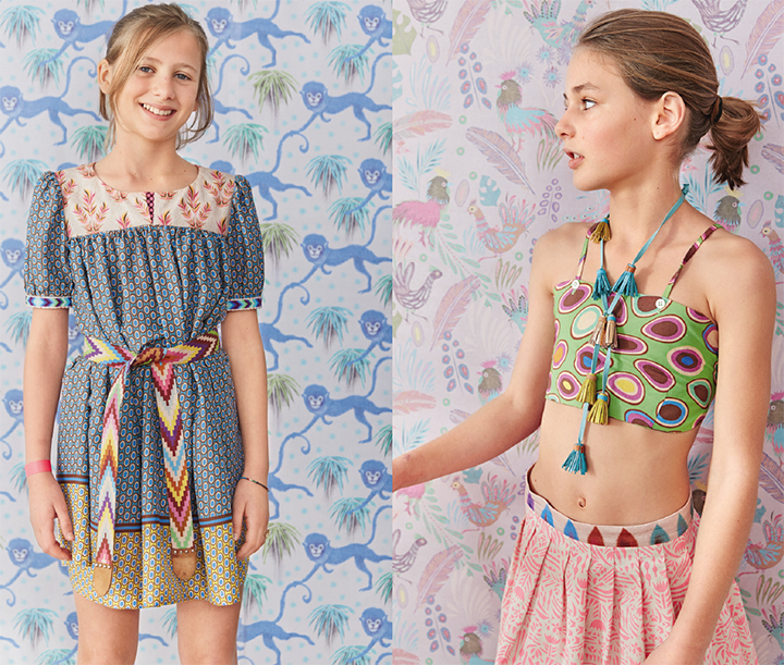 
Patchwork et pop'art !  - Susanne Bisovsky dans le Burda KIDS printemps-été 2017
