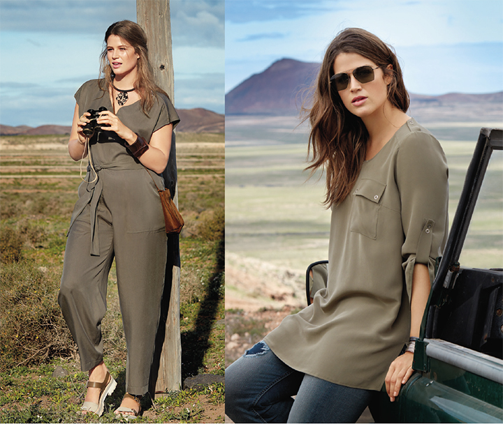 
Safari photo pour les grandes tailles - Burda Style 209 Mai 2017

