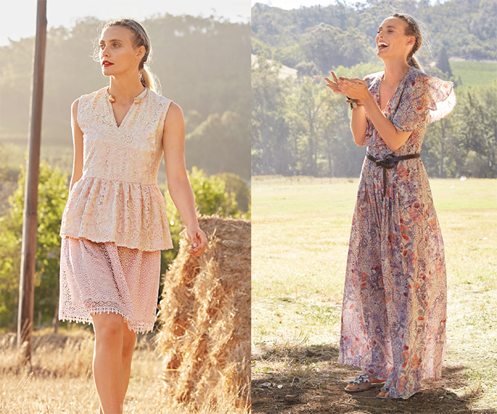 
Campagne romantique - Burda Style Juin 2017

