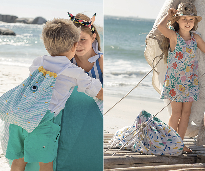 
Sac à dos poisson et sac baluchon-tapis de plage - Burda Style Juillet 2017
