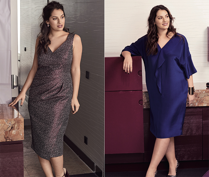 
Robe lamée et robe à volant  - Burda Style Juillet 2017
