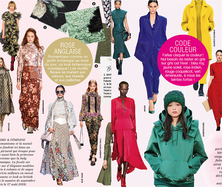 
Les 6 tendances phare de l'automne ! - Burda Style Août 2018
