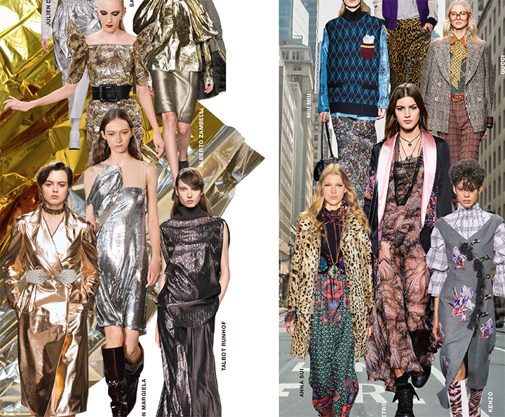Le métallisé et le sauvage - burda style Août 2016