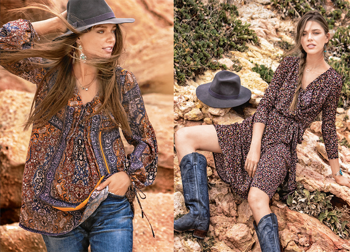 Go West : le style western des Seventies - Burda Style Septembre 2016