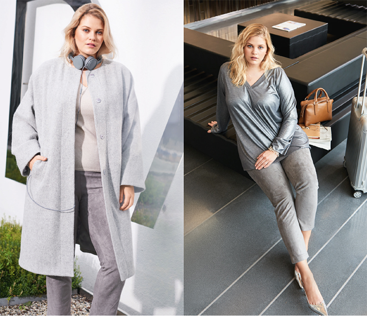 Paletot, top et pantalon - Burda Plus Automne - Hiver 2016