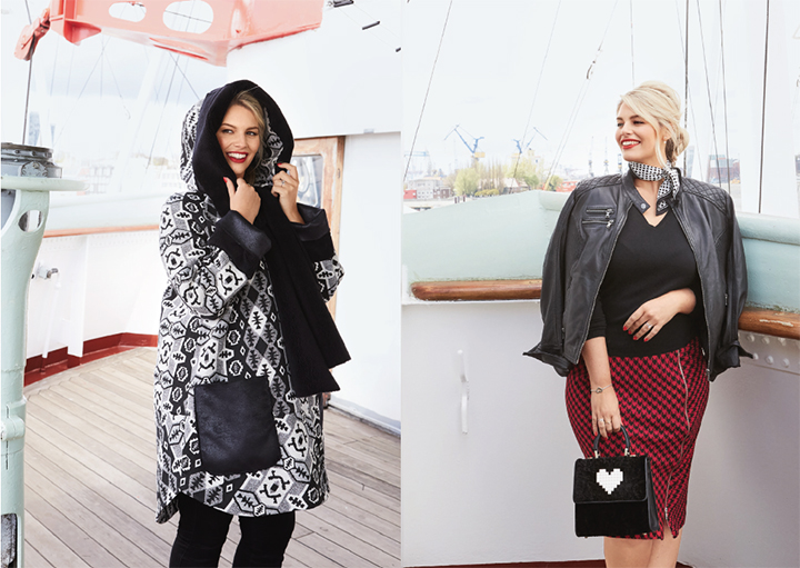 Jacquard amérindien et jupe crayon zippée - Burda Style Septembre 2016