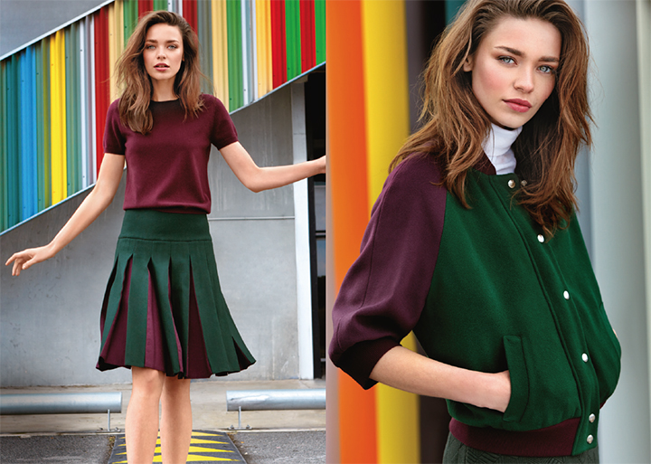 Pom-pom girl et blouson collège - Burda Style Septembre 2016