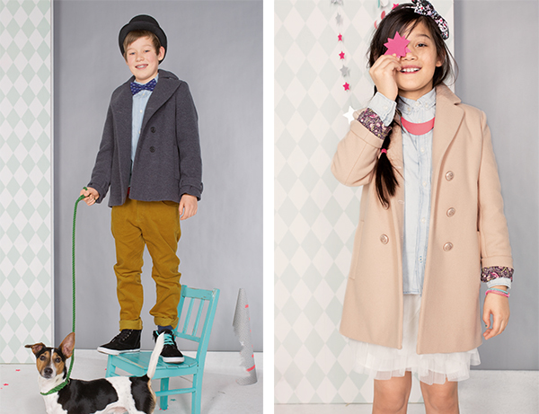 Ambiance fashion star avec blazer chic pour les enfants